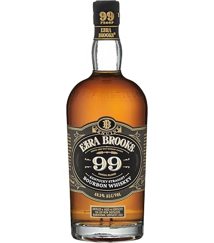 Ezra Brooks Kentucky Straight Bourbon Whiskey, 70 cl : Amazon.co