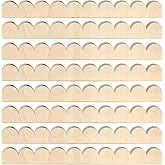 Wood Scalloped Moulding Trim, Unfinished Decorative Scallop Wooden Edging Trim, DIY Scalloped Edge Mouldings For Home Wall Cabinet Shelf Window Door Decor, Interior & Exterior Use (24 Pack 40x4cm - View #12