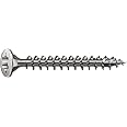 SPAX 627000300203 Universal, Raised Countersunk Head, T-Star Plus, Full Thread, Stainless Steel A2, 1.4567, (3.0 x 20 mm, Pack of 200)