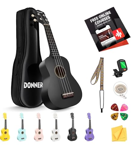 Kala KA-GL-E Guitarlele Mogano 6 Corde Acustico Elettrico Finitura Satinata - Nuovo