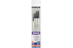 Daler Rowney Graduate - Set 5 pinceaux synthétiques - Détail
