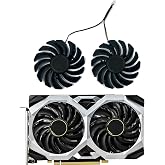 KIKIFAN 2 adet 87mm PLD09210S12HH 1660 S&uuml;per GPU Fan MSI GeForce GTX 1660 S&uuml;per 1660Ti RTX 2060 Ventus XS OC Soğutma Grafik K