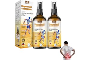 MMQ Ourlyard Magnesiumöl & Bienengift Gelenk Heilspray, Ourlyard Magnesiumöl Gelenk Spray, Magnesiumöl Therapiespray, Magnesiumöl Bienengift Heilspray für Rücken, Nacken, Knie, Hände (2)