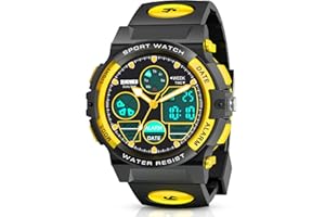 Dislocati Mehrstil LED wasserdichte Digitaluhr Wecker für Kinder - Geschenke & Spielzeug Kinder