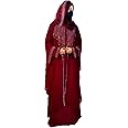BURAQUE DESIGNER Nida fabric Free Size Muslim Burqa/Abaya & Burkha Dress for Muslim women and Girl's (F01-Burkha)