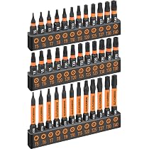 25-teiliges Torx-Bit-Set Mit Magnetischen Spitzen - T5 Bis T40, S2-Stahl, Für Schlagbohrer & Schraubendreher