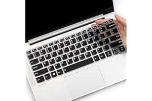 MUBUY-GOL Tastaturabdeckung für Lenovo Yoga 7 7i 14 Zoll Laptop 7-14ITL5, Slim Pro 14ARE05 14ITL5, Duet Tastaturabdeckung, 5G-14Q8CX05 Zubehör – Schwarz