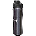 Under Armour 18oz Beyond Stainless Steel Water Bottle, Vacuum Insulated, Self Draining Protective Cap, Leak Proof, For Kids & Adults, All Sports, Gym