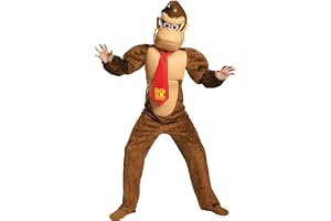 Förklädnad åsna Kong Deluxe Super Mario Bros. Nintendo-kostym