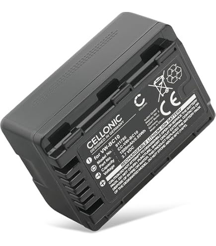 Peakbatt VW-VBN130, VW-VBN130E, VW-VBN130E-K, 1050mAh Batterie de