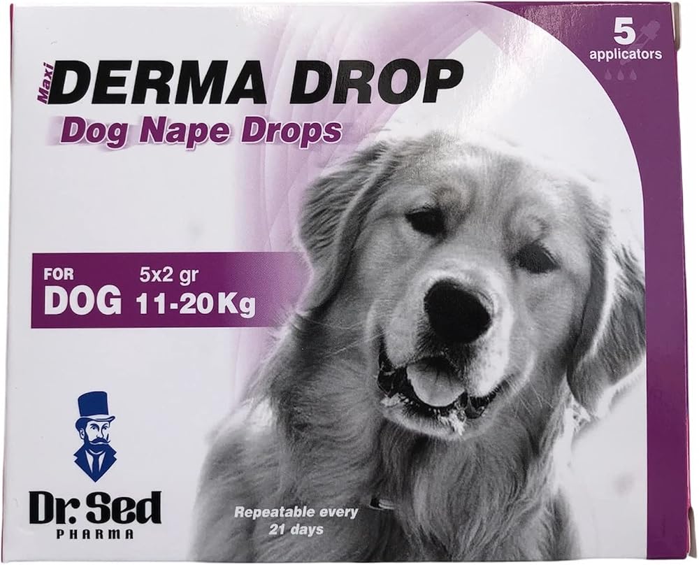 MAXİ DERMA DROP 5X2 KÖPEK ENSE DAMLASI