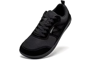 HOBIBEAR Unisex Wide Barefoot Shoes for Men Women Minimalist Athletic Trail Running Outdoor Walking Shoe