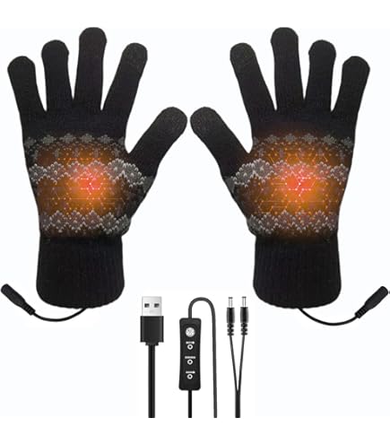 CestMall USB-verwarmde handschoenen voor mannen en vrouwen