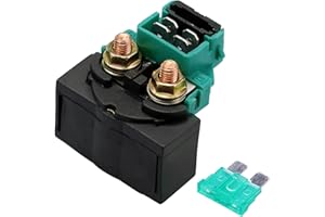 Cnornus Starter Relay Solenoid Replace For CF Moto Rancher 500 CF500 2007-2014 HONDA/AX-1 /NX250 /VTR250 /CB-1 / CB400 SF /CB750 /CB900 KAWASAKI ZX-6R / ZX-10R / ZX-11R