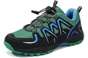 SANNAX Scarpa da Trekking Bambini Scarpe da Ginnastica Ragazzi Traspirante Calzature da Escursionismo Ragazze Leggere Outdoor Casual Sneakers Antiscivolo
