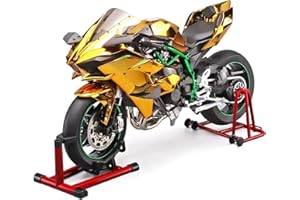 HTLNUZD Moto H2R en alliage moulé sous pression à l'échelle 1/6 avec son et lumière, pneus en caoutchouc haute brillance, cadeau de collection haut de gamme (H2R dorée)