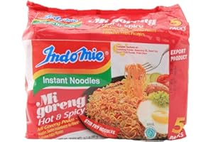 Indomie Chaud Et Épicé de Nouilles Instantanées 400gm