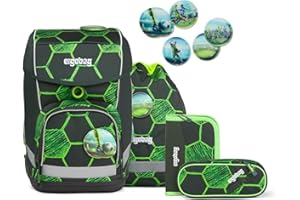 ergobag Cubo Set Ergonomic School Backpack Classic 6-Piece 1st Class Primary School