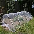 Daffodils Traders Mosquito Bug Insect Bird Net Transparent White Barrier Hunting Blind Garden Netting for Protect Your Plant Fruits Flower (10x33 ft)