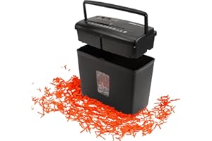 Genie 440 X II Schredder Aktenvernichter P4 | Praktischer Papierschredder mit Partikelschnitt | 9L Auffangvolumen & Auto-Start-Stopp | Kompakter Aktenschredder für Zuhause oder Büro | Shredder Papier