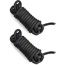 Lot De 4 Cordes D’amarrage Bateau BOOMSTART - Nylon Double Tressé, Résistance élevée Pour Eaux Agitées - 6