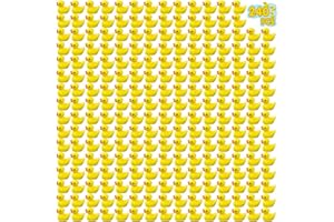 Fiotha Mini Anatra In Resina, 240 Pezzi Piccole Anatre In Miniatura, Mini Resin Ducks, Anatre In Miniatura, per Giardino, Paesaggio, Casa Delle Bambole Ornamento Fai da Te, Compleanno (Bon Brillerà)