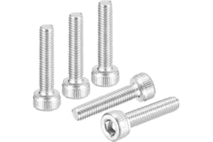 DTGN M3-0,5x14 Bulloni per Viti a Testa Esagonale - 100 Pezzi - Buoni per Bici da Strada, Bici da Montagna, Auto,- Viti Metriche a Testa Esagonale in Acciaio Inossidabile 304 - Argento