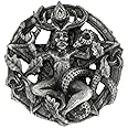 Pewter Cernunnos Celtic Horned God Belt Buckle