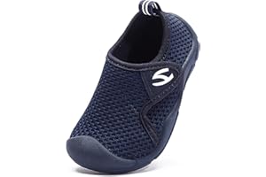 Meik Mangni Niños Zapatillas de Estar por Casa Zapatos para Bebé Primeros Pasos Zapatillas de Punto Transpirable 20-30 EU