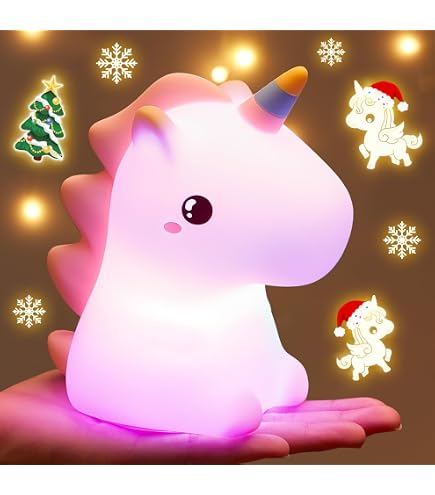 Luce Notturna Per Bambini A Forma Di Pera - Ricaricabile, Con Timer E Luce Calda Regolabile