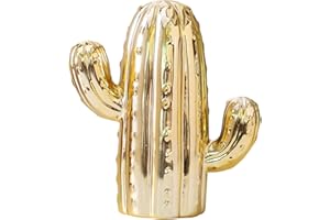 Bodhi2000 Salvadanaio Squisita Lavorazione Unopenable Stile Moderno Salvadanaio Moda Oro