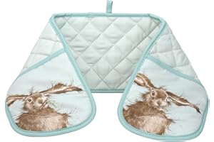 PORTMEIRION Wrendale Double Oven Glove (Hare)