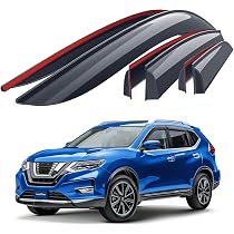 Deflecteur Pluie Soleil Déflecteurs D'Air Goodyear Toyota RAV4 2013-2018 - 6 Pièces - Protection Pluie/Soleil - Adhésif 3M Déflecteur Fenêtre Toyota RAV4
