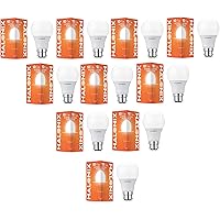 Halonix 10 Watt B22 LED Cool Day Light Bulb, Pack of 10, White
