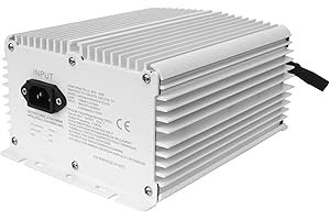 SunStream 1000 Watt Dimmable Electronic Ballast for Grow Lights DE/SE HPS/MH (1000w) (White Version)