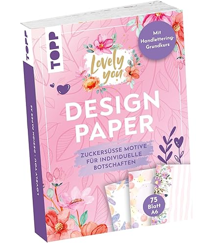Handlettering Designdose Brush Pens Sag's mit Blumen: Dose (19 x 11,5 cm), 6 Brush Pens mit Fineliner-Spitze in Gelb, Hellgrün, Grün, Magenta, ... Transferstickerbogen (Designdosen Stiftesets) : frechverlag