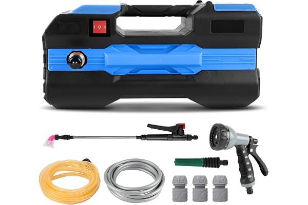 Vattenpump kompatibel med Makita 18 V batteri, elektrisk trädgårdspump, trådlös bärbar självsugande pump för trädgårdspool damm akvarier (endast verktyg, inget batteri)