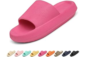 Somic Ciabatte Donna Estive Pantofole Uomo Morbide Ciabatte Infradito Nuvola Regolabile Sandali Antiscivolo Doccia Spiaggia Piscina Slide Pantofole da Casa Suola di 45mm EU 36-47