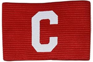 Precision Training Tr40s Precision Big C Captains Armband, Rot/Weiß, erwachsenengröße