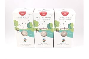 Riso Carnaroli Riserva San Massimo - 3 kg (3 confezioni da 1kg)