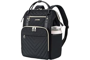 KROSER Laptop Backpack 15.6 Inch Computer Rucksack Water Repellent Wide Open College Travel Business Work Bag with USB Port for Men/Women