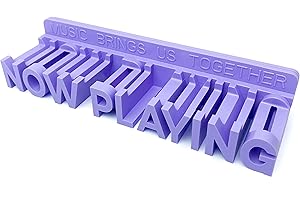 WPESI Now Playing Vinyl Schallplattenständer Wandhalterung, Vinyl Schallplatten Wandhalterung Display Vinyl Wandhalterung Alben Hängen Vinyl Schallplatten Wand Schallplatte Display Aufbewahrung Halter