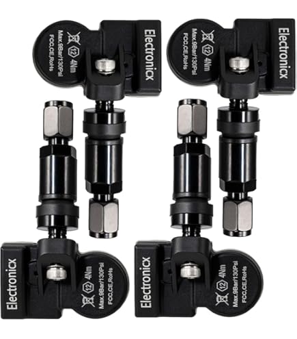 Sensore TPMS Bosch Quick Fit | Controllo Pressione Pneumatici | Programmable Con Valvola Titanio | 433.92MHz - Foto 9