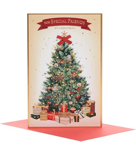 Carte De Noël Pour Amis Spéciaux - Carte De Noms