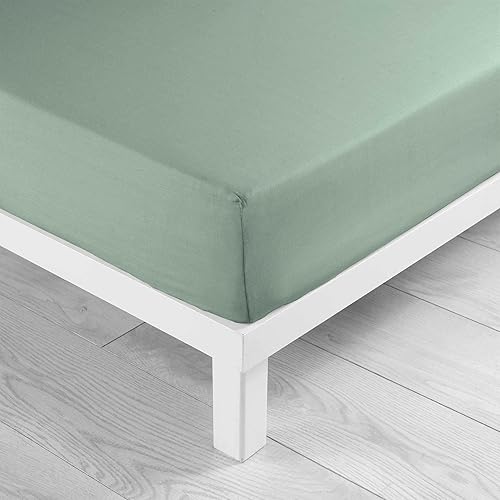 Drap housse en coton
