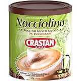 Crastan Nocciolino - Cappuccino Solubile Gusto Nocciola - Barattolo Da 150 Gr. - 12 Tazze