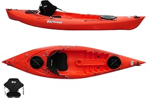 Kayak Privat, canoa 1 posto Big Mama Kayak da 295 cm, 2 gavoni, 100% made in Italy