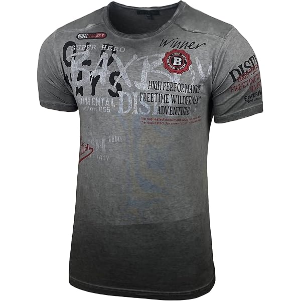 Rusty Neal Herren T-Shirt Mit USA-Adler-Print – 100% Baumwolle, Regular Fit – In Vielen Größen Von S Bis 3XL