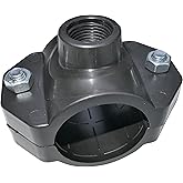 AERZETIX - C51890 - Collier de prise en charge dérivation Ø50x1/2'' - à 2 boulons - collier de dérivation de conduites second