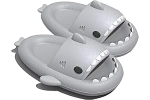 VIYEAR Cloud Shark Slides Slippers, Shark Slippers,Summer SlippersQuick-drying summer shower sandals, non-slip and soft, cute cartoon shark shower slippers